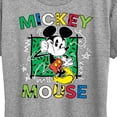 thumbnail image 3 of Disney - Mickey Mouse Cartoon Pop - Women's Short Sleeve Graphic T-Shirt, 3 of 5