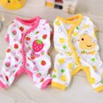 thumbnail image 3 of GloryStar Mignon Imprimé Coton Manteau Pyjama Quatre Pieds pour Chien, 3 of 7