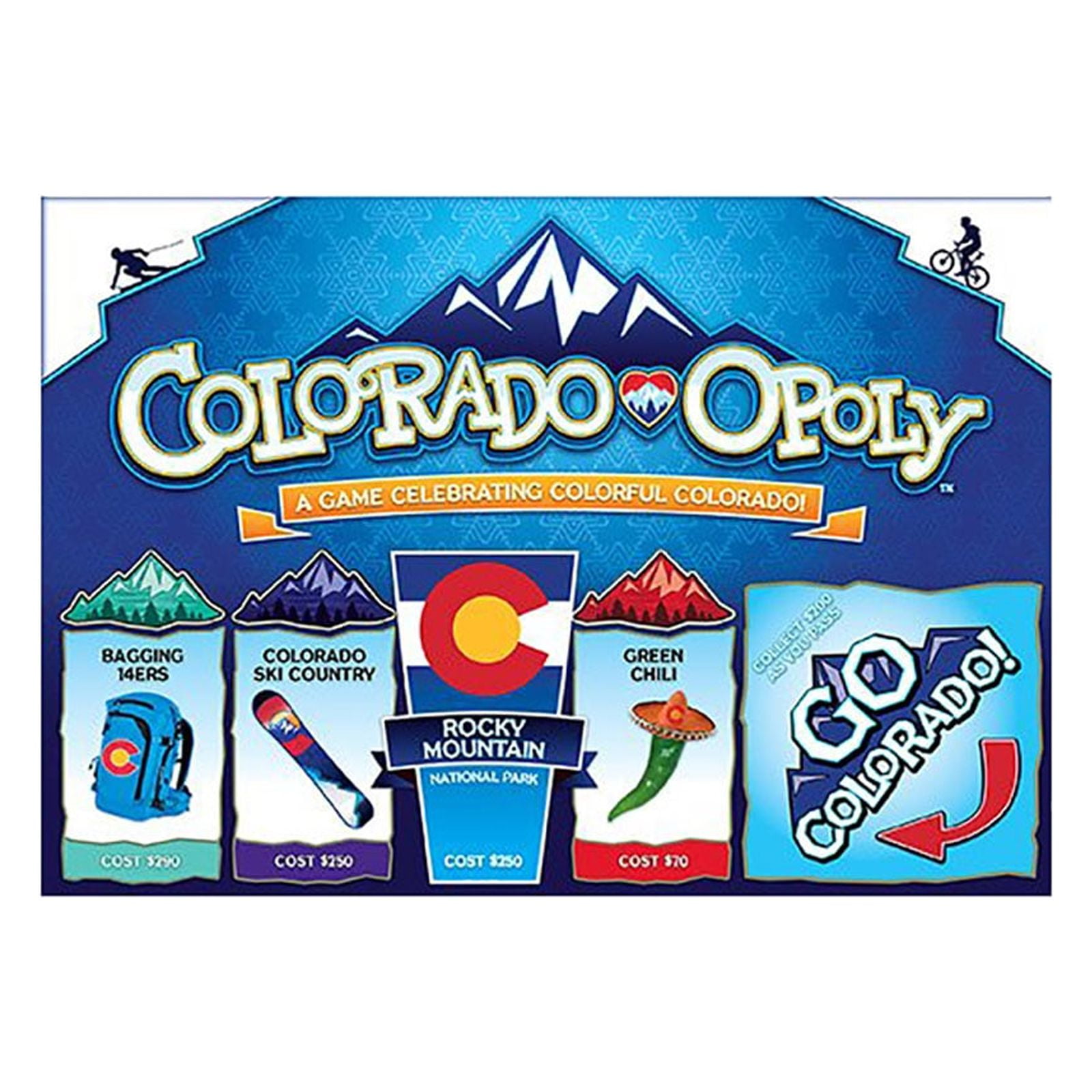 Late for the Sky Colorado-Opoly Strategy Board Game, Children 8+ years