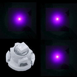 PA LED 10PCS T4.7 Purple 12V Auto LED Dash Board Cluster Gauges Lights Bulbs
