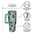 thumbnail image 4 of OBREWU Bichon Dog Blue Florals Tumbler with Handle and Lid,Bichon Dog Blue Florals 40oz Double Wall Vacuum Insulated Tumbler,Cups Gift for Women and Men, 4 of 7