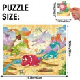 thumbnail image 3 of MJSHUN Puzzles for Kids Ages 4-8, 3-5 Puzzle for Kids Set 180 Piece Jungle Animals Puzzles for Toddler 4-6,Floor Puzzle Age 5-7 Children Learning Preschool Educational Puzzles Toys for Boys and Girls, 3 of 10