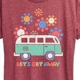thumbnail image 3 of Instant Message - Lets Get Away - Women's Short Sleeve Graphic T-Shirt, 3 of 6
