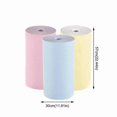 thumbnail image 3 of 57x30mm Thermal Paper Rolls for Mini Printers, 3-Pack, Clear Printing Receipt Photo Paper for Portable Thermal Devices, 3 of 3