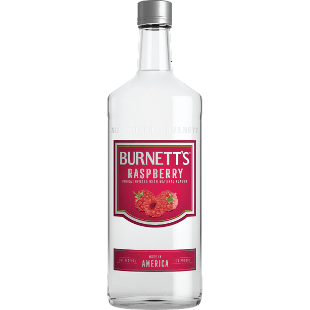 Burnett S Raspberry Flavored Vodka 70 Walmart Com Walmart Com