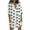 White, variant on Ichuanyi Woman Dress Women's Printing Loose Casual Fashion Long Sleeve Lace Buttons Shirt Dress
