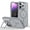 Gray, variant on Magnetic Case For iPhone 12 Pro Max With Stand,Compatible For Magsafe ,Build In Metal Camera Kickstand,Military Protection,Matte Skin Phone Cover For iPhone 12 Pro Max 6.7"(Navy Blue)
