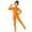 v#81Orange23, variant on Rggeeun Children Orange Full Body Jumpsuit Halloween Themed Neck Stretch Slim Fit for Halloween Play Sports Fashion One-Pieces,Orange,7-8 Years