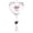 C, variant on Heart Acrylic Ornament, Mother's Day Gifts for Mom Wind Chime, Window Hanging Pendant with Beads for Mum Aunt Sister, Birthday Home & Car Decor, Personalized Mother's Day Gift
