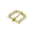 thumbnail image 6 of B1049 Natural Brass, Heel Bar Buckle, Solid Brass-LL, 1-1/2", 6 of 10