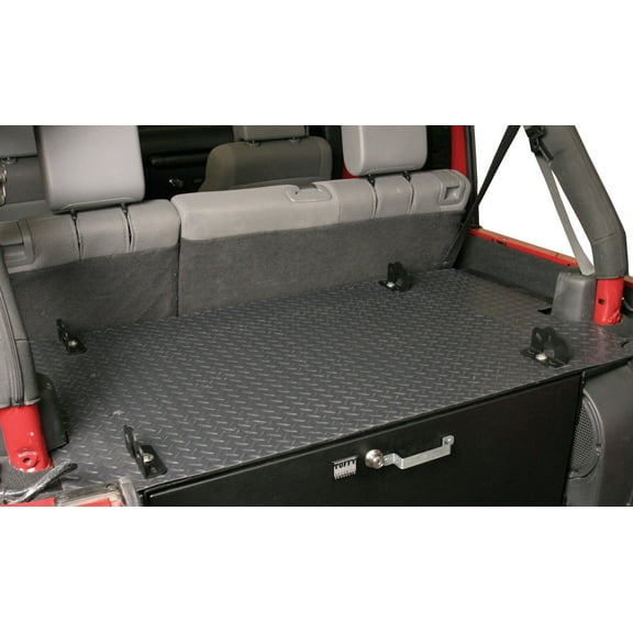 Tuffy Security Products 159-01 Modular Gear Anchors - Set (4); Black