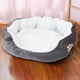 thumbnail image 4 of Cojín para dormir de felpa para todas las estaciones, cama suave y rellena para perros y gatos, lavable para perros y gatos, 4 of 5