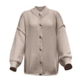 thumbnail image 3 of Cardigan Sweaters for Women Long Sleeve Turtleneck Fashion Sweater Jacket Coat Womens Cardigan Sweaters, 3 of 5
