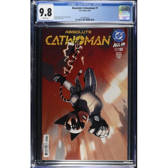 Absolute Catwoman #1 - CGC 9.8 Comic Book
