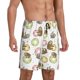 thumbnail image 2 of Fotbe Donut Sloth Pantalones Cortos de Pijama para Hombre, Ropa de Dormir, Pantalones de Pijama Cortos para Hombre-3X-Large, 2 of 6