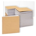 thumbnail image 1 of Título: Pack 48 Mini Cuadernos Kraft, sin Líneas para Niños, Aula, Fiesta, 24 Hojas (4 x 4), 1 of 3