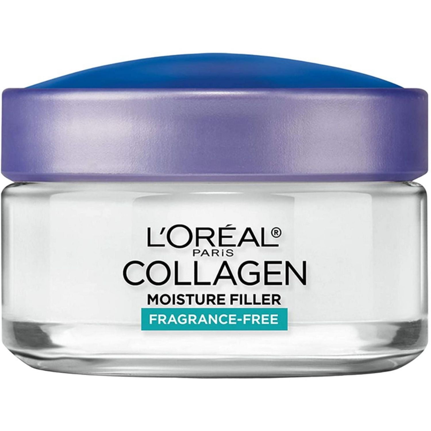 L'Oréal Paris Fragrance-Free Collagen Moisture Filler Daily Moisturizer, 48 Hour Hydration, 50ml
