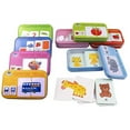 thumbnail image 2 of Games; Activities; Parties;Toy;Pair Puzzle Infant Early Start Training Puzzle Cognitive Card Vehicl/Fruit/Animal/Life Set, 2 of 5