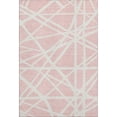 thumbnail image 2 of Addison Rugs Mayfield Premium Machine Washable Transitional Geometric Pink Rectangle Rug, 5' x 7'6", 2 of 6