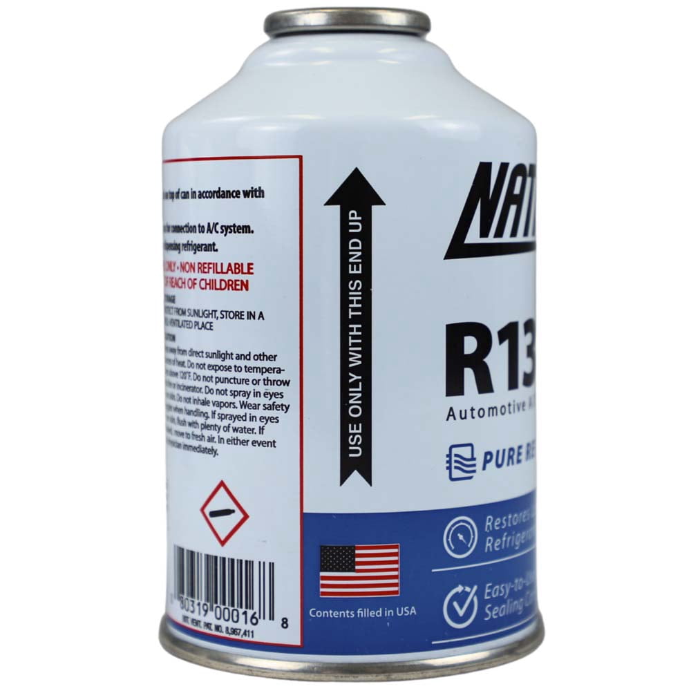 National Refrigerants R-134a, Accuracy Dependability, 12 oz Automotive Refrigerant (3 Pack)