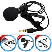 CHERIKY Portable Microphone Professional Grade Omnidirectional Mic Condenser Small Mini Perfect for Recording Podcast PC Laptop Android iPhone YouTube Interview