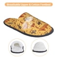 thumbnail image 3 of Fotbe Brave Cowboys Pantuflas Peludas para Mujer con Estampado, Zapatillas de Peluche, Zapatos de Invierno para Casa, Uso Interior y Exterior-Medium, 3 of 8