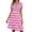 F-389Hot Pink, variant on ZHOGXU Womens Summer Dresses Short Sleeve Lapel Plaid Striped Print A Line Elegant Relaxed Fit Shirt Dress For Casual Daily Wear,Dark Green,Xxl