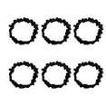 thumbnail image 1 of MesaSe 8 Pcs Chouchous Accessoires de Cheveux Réglables pour Femmes Bandeau Robuste en Soie Style10 Noir, 1 of 4