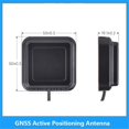 thumbnail image 5 of L1+L5 GNSS/GPS Multi Satellite Frequency Active Positioning Antenna High- IP67 Waterproof, 5 of 5