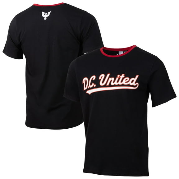 Men's-Sport Design Sweden Black D.C. United Game Day Relaxed T-Shirt