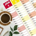 thumbnail image 6 of Tyeign Home Calendar, Paper, Wall Planner 2025 Extra Large 20.67 X 20.91 Color Full Year Calendar 12 Month Yearly Personalized Folded, 6 of 8