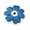 Blue, variant on WYBXZ Yellow Flower Shape Anti-Sstudent Bathroom Mat for Bath students’ Bath Highly Absorbent Lint Soft Floor Rug for Entryway Summer 60x60cm