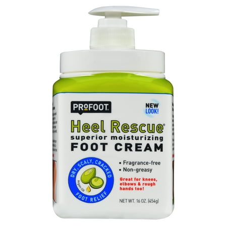 Profoot Care Heel Rescue Superior Moisturizing Foot Cream, 16 Oz (Best Cream For Healing Cracked Feet)