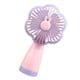 thumbnail image 4 of Mini ventilador de mano portátil USB recargable pequeño ventilador de bolsillo ventilador con pilas para viajar Taro rosa, 4 of 14