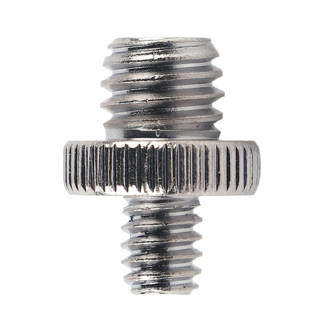 Soporte para trípode de cámara DSLR SLR Adaptador de tornillo de metal de 1/4" a 3/8"