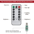 thumbnail image 3 of Roylvan Christmas Tree Topper with Remote Control, 60 LED Hexagonal Star Decorative Light, 8 Light Modes & 4 Brightness, Gold, 3 of 10