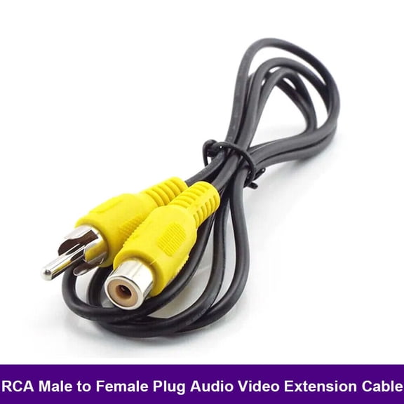 RCA Male to Female Plug Jack Audio Video Extension Cable Digital Coaxial Cord US
