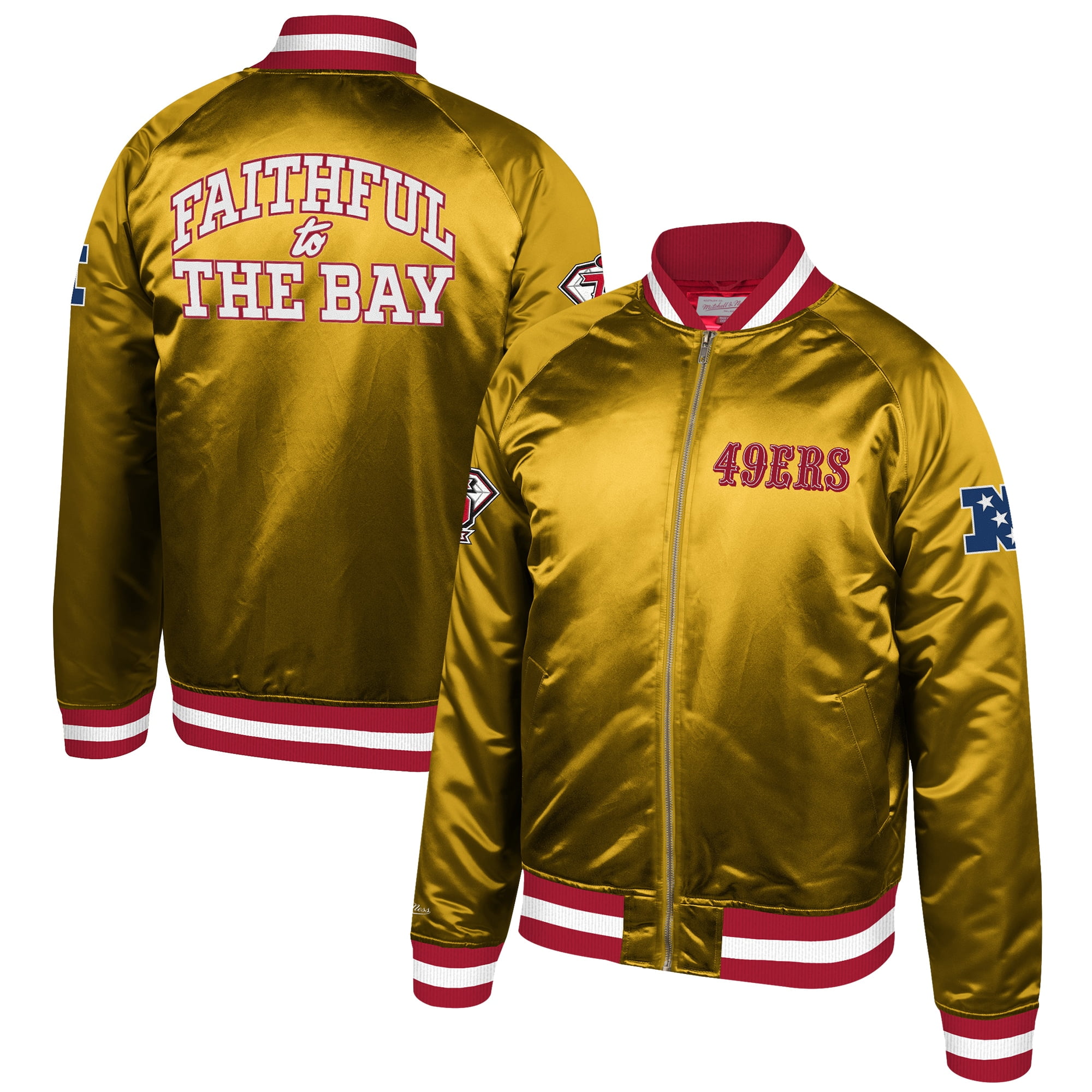 gold niners jacket