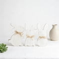 thumbnail image 4 of 3 Piezas Conejo de Pascua Adorno de Madera Decorativo Centro de Mesa Manualidad MDF para Fiesta en Casa Decoración Interior Regalo, 4 of 9