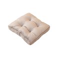 thumbnail image 1 of Wosthever Cojín de asiento práctico y duradero para soporte duradero Cojines de suelo cuadrados Cojín para silla Decoración del hogar gris 43*43cm, 1 of 6