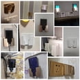 thumbnail image 3 of Wall Mount Home Universal Charger Rack Hotel Multifunction Phone Holder Charging Shelf Bracket, 3 of 8