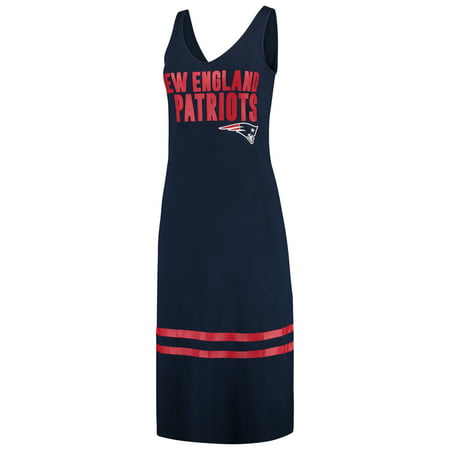 New England Patriots G-III 4Her by Carl Banks Women's Opening Day Maxi Dress - Navy/Red