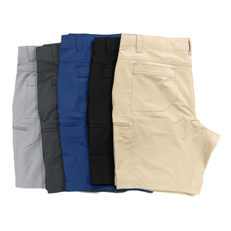 answer4　4Pocket Short Pants ZeroXposur Men's 4-Way Stretch Lightweight Travel Shorts w