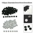 thumbnail image 2 of High-Quality Pack Of 100 Black Acrylic Fretboard Fingerboard Dots Inlay Markers, 2 of 4