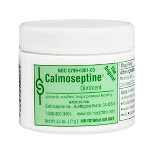 Calmoseptine Ointment - 2.5 Oz Jar Each (Pack of 3)