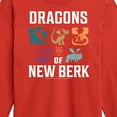 thumbnail image 3 of How to Train Your Dragon - Dragons Of New Berk  - Toddler And Youth Long Sleeve Graphic T-Shirt, 3 of 5