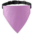 thumbnail image 1 of Adjustable Pet Triangle Towel - Soft Solid Color Neck Scarf for Puppies and Dogs, 1 of 8