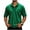 Green, variant on T Shirts for Man Plain Solid Short Sleeve Basic Lapel Collar Soft Cotton Everyday Wear Shirts M-3XL