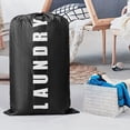 thumbnail image 5 of Shiogb Travel Laundry Bag, Dirty Clothes Organizer with Zipper, Large Capacity Mesh Laundry Hamper, Portable Travel Laundry Storage, B, 5 of 5
