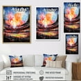 thumbnail image 4 of Designart "In Spotlight Sport Stadium wall art II" Cityscapes Wall Art Print, 4 of 5